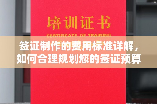 二仑签证制作的费用标准详解，如何合理规划您的签证预算